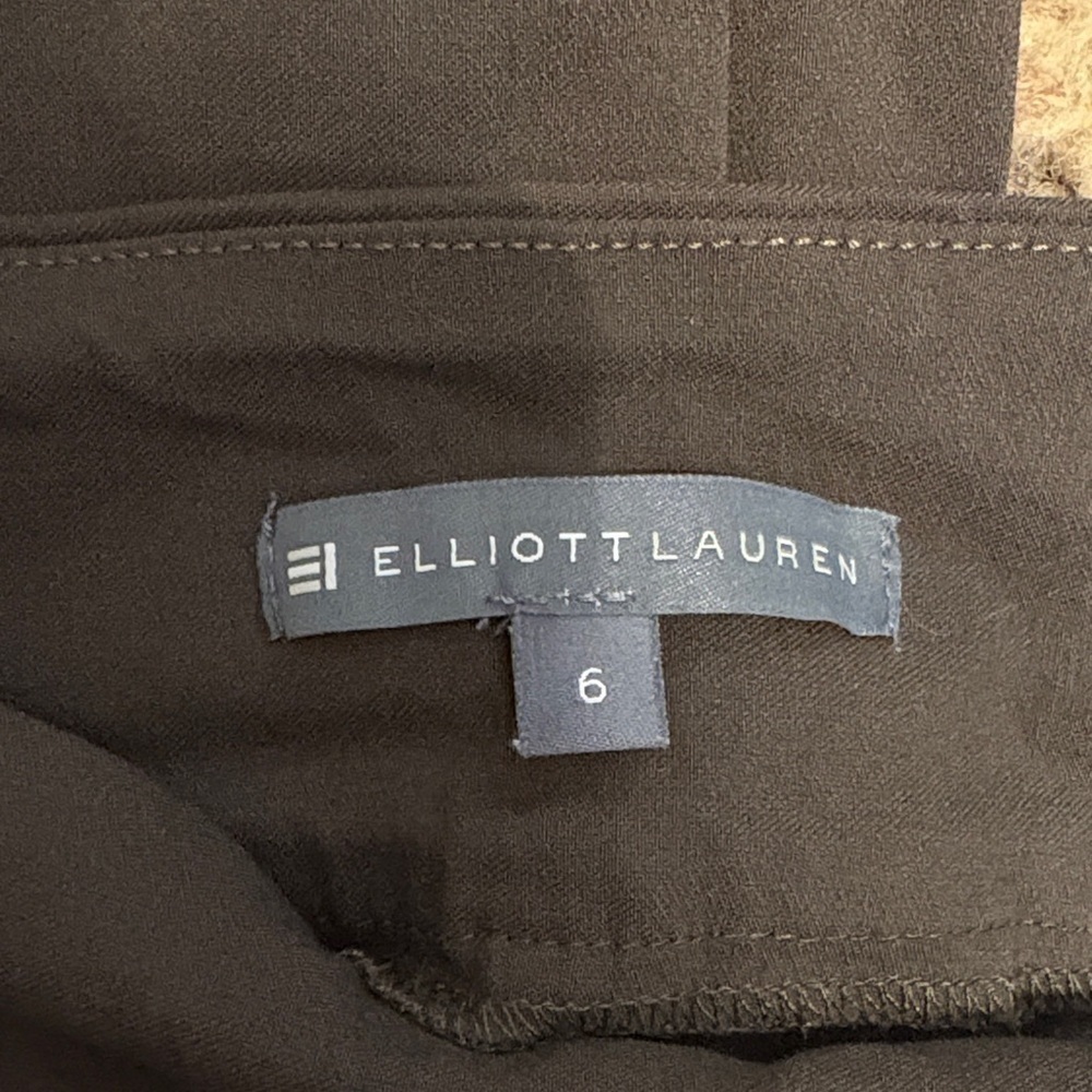 Elliott Lauren Dark Brown Pants - Picture 2 of 3